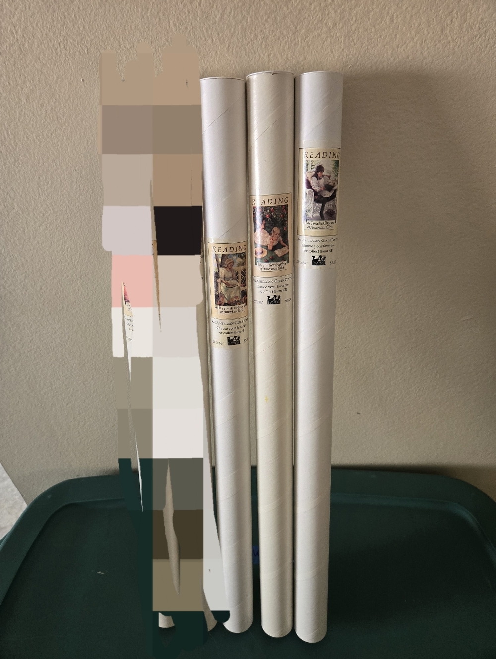 American Girl "Reading" Posters- No Molly Or Addy